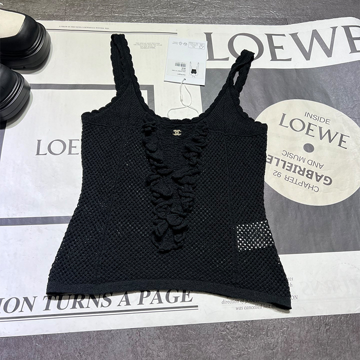 샤넬 고급 핸드메이드 워크숍 시리즈, 중공 크로셰 니트 스몰 슬링