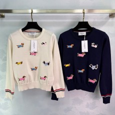 톰브라운 초가을 신상품 강아지 자수 니트 긴팔