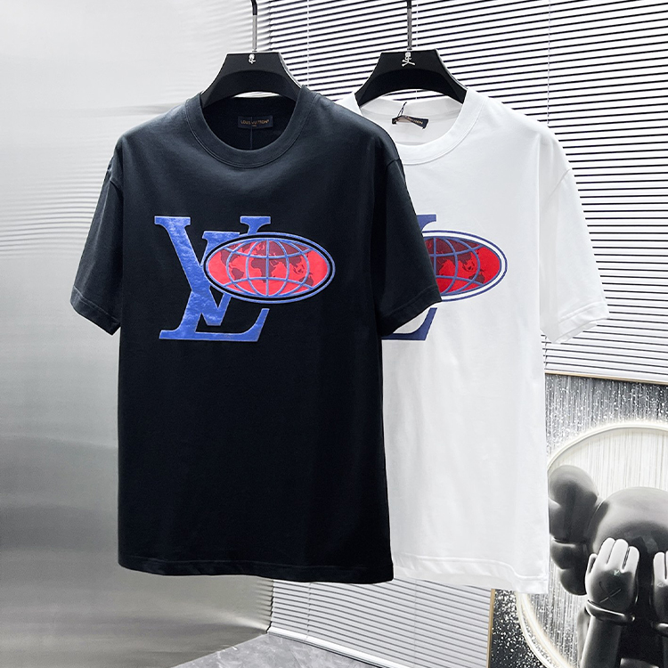 루이비통 LV 2025SS 신상품 반팔 티셔츠, 반팔 라운드넥