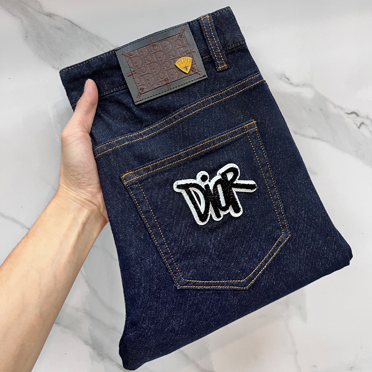 디올 2025SS 초봄 신상품 얇고 튼튼한 캐주얼 팬츠