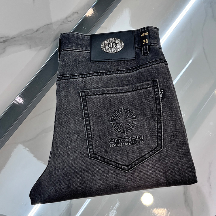 디올 2025SS 초봄 신상품 얇고 튼튼한 캐주얼 청바지