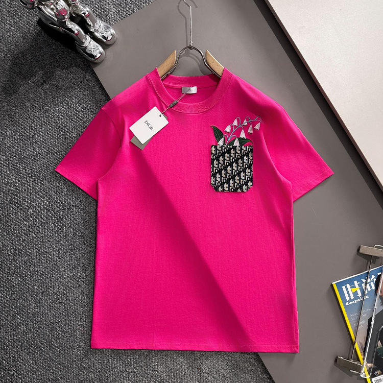 디올 25ss 초봄 신상품 반팔 티셔츠 남녀 데일리