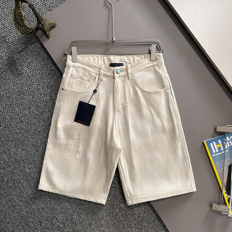 루이비통 LV2025 여름 신상품 청바지 일본산 데님 무지 면 원단