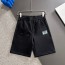 버버리 2025 봄/여름 신상품 하이엔드 엘라스틱 밴드 캐주얼 솔리드 컬러 루즈 쇼츠