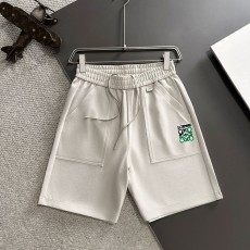 로에베 2025 봄/여름 신상품 하이엔드 엘라스틱 밴드 캐주얼 솔리드 컬러 루즈 쇼츠