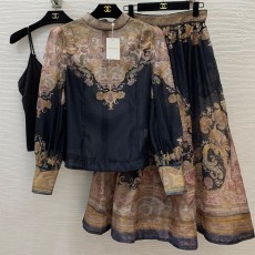 짐머만  레트로 플로럴 프린트 쓰리피스 수트