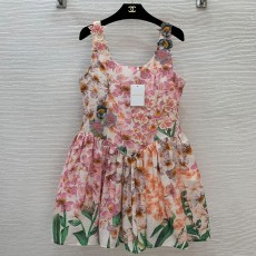 짐머만 민소매 베스트 스타일 서스펜더 드레스