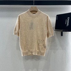 루이비통 스팽글 레터 니트 반소매