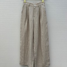 로로피아나 하이웨이스트 스트레이트 팬츠