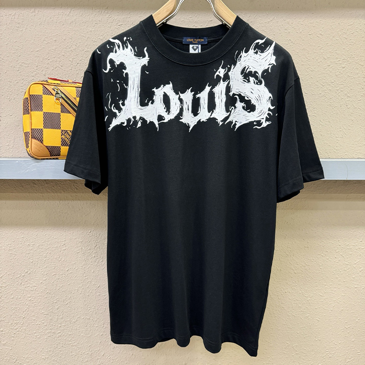 루이비통 LV 루이비통 2025 봄/여름 신상품 반팔 티셔츠