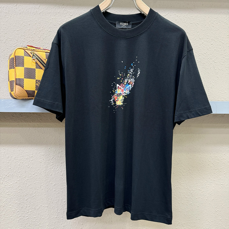 펜디 2025 봄/여름 신상품 반팔 티셔츠