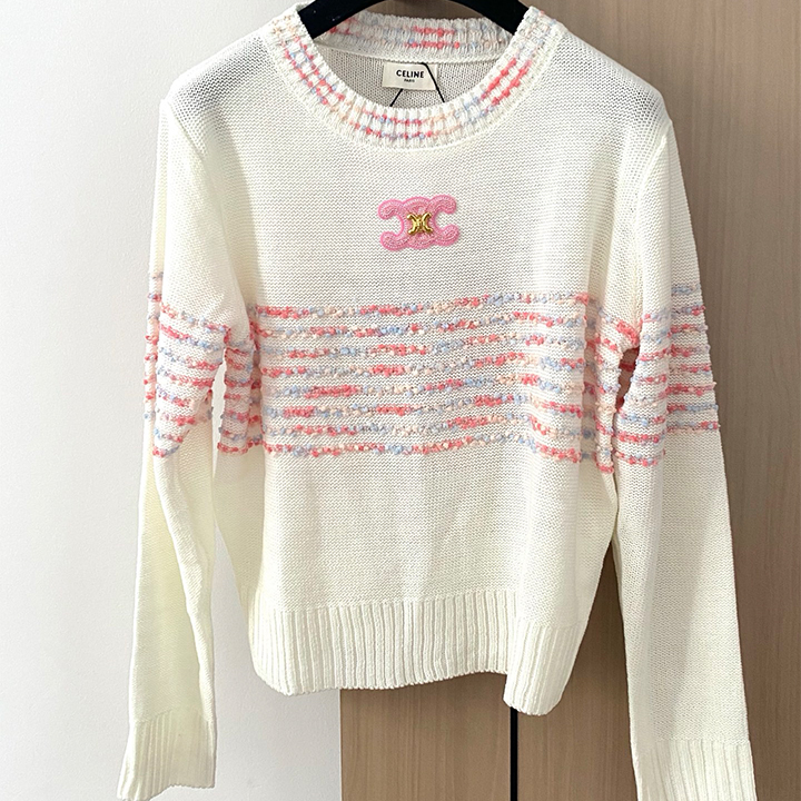 샤넬 라운드넥 니트 긴소매