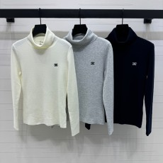 셀린* 울 원사로 제작되어 부드럽고 편안한 스타일리시한 슬리밍 디자인 터틀넥 니트