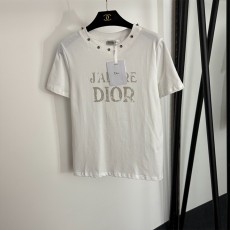 디올 라운드넥 반팔 티셔츠