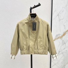 보테가베네타 초가을 최신 플레드 안감 장식 멋진 재킷