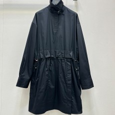 에르메스 버클 허리 조절 셔츠 드레스