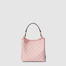 구찌 GG 엠블럼 스몰 버킷백 815118