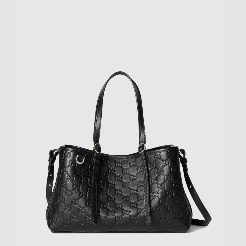 구찌 GG 엠블럼 스몰 토트백 815214