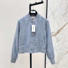 톰브라운 초가을을 위한 최신 클래식 콘트라스트 컬러 리본 패치워크 재킷