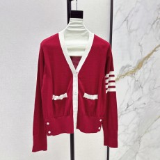 톰브라운 100% V넥 울 가디건