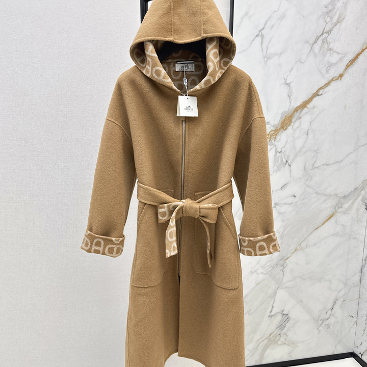 에르메스 캐시미어 롱 코트