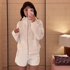 루이비통 후드 스웨터 재킷 + 쇼츠 세트