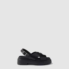 프라다 러버 샌들 1X102O