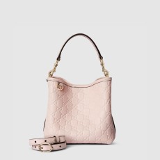 구찌 GG 엠블럼 스몰 버킷백 815118