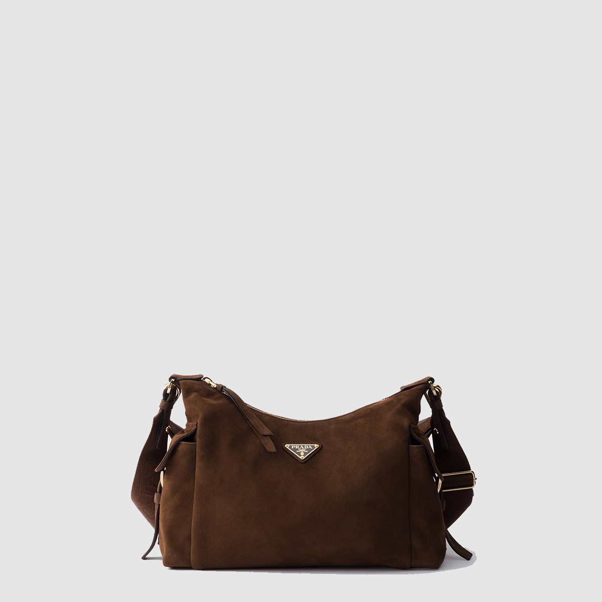 프라다 익스플로어 라지 스웨이드 백 1BC264