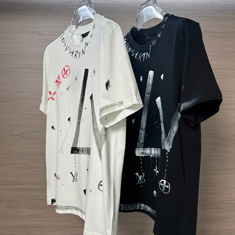 루이비통 25SS 여름 반팔 크루넥 티셔츠