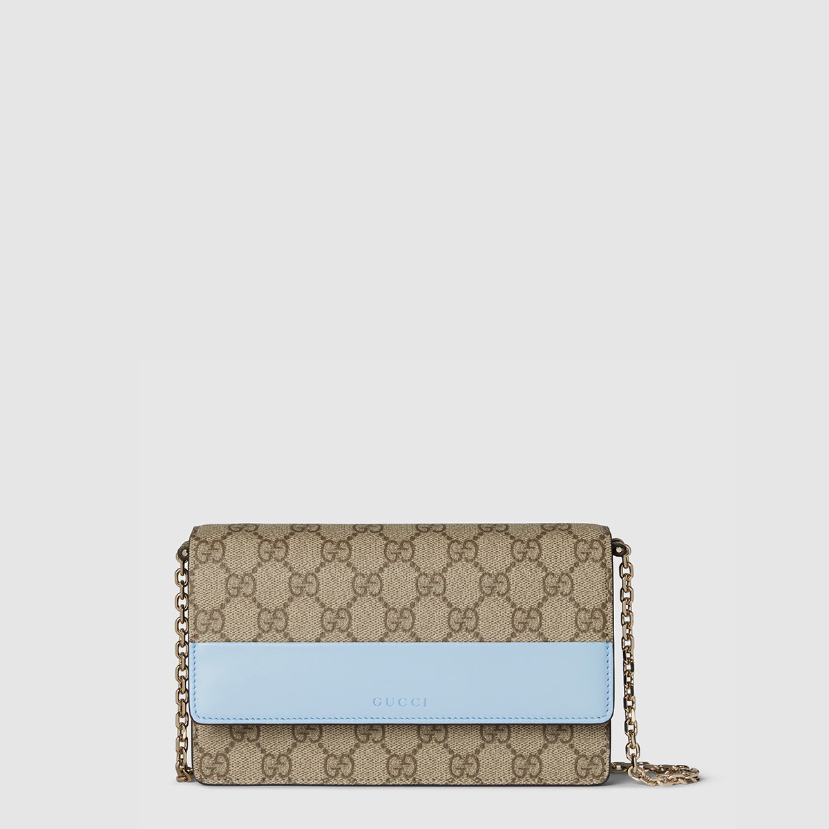 구찌 GG 엠블럼 체인 지갑 838151