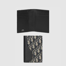 디올 Saddle 여권 커버 2ADPH