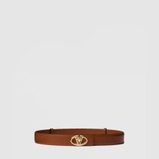 발렌티노 볼드 에디션 브이로고 송아지 가죽 벨트