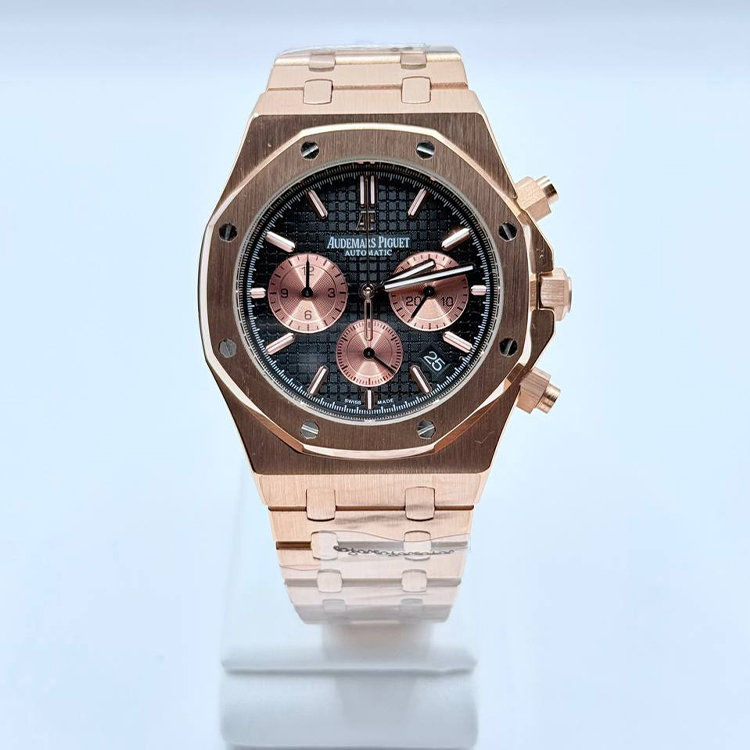 오데마피게 로얄오크 로즈골드 금통 시계 AP14