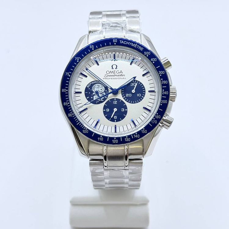 오메가 스누피 메탈 시계 OW19