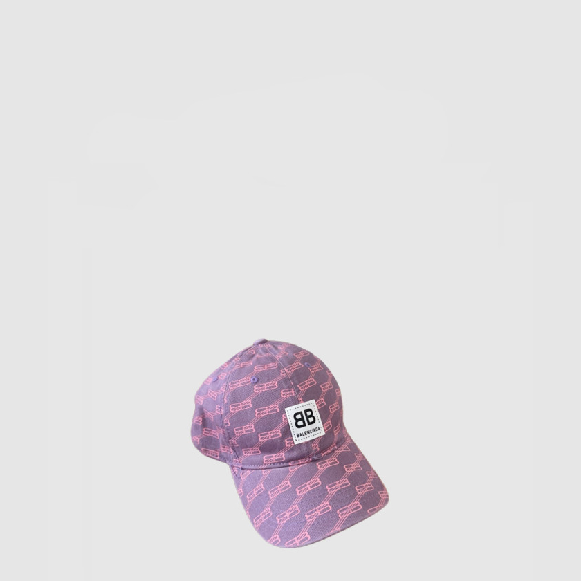 발렌시아가 시그니처 패턴 베이스볼 캡 678423