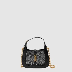 구찌 재키 1961 GG 크리스탈 미니백 675799