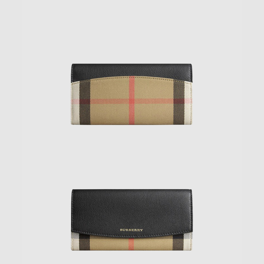 버버리 하우스 체크 장지갑 3955506