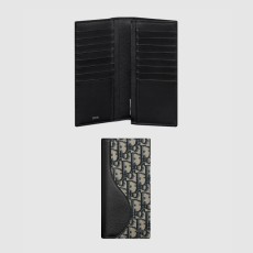 디올 Saddle 버티컬 장지갑 2ADBC