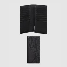 디올 Saddle 버티컬 장지갑 2ADBC