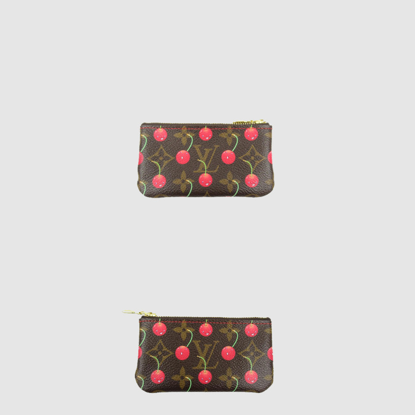 루이비통 LV x TM 프린팅 동전 지갑 M95042