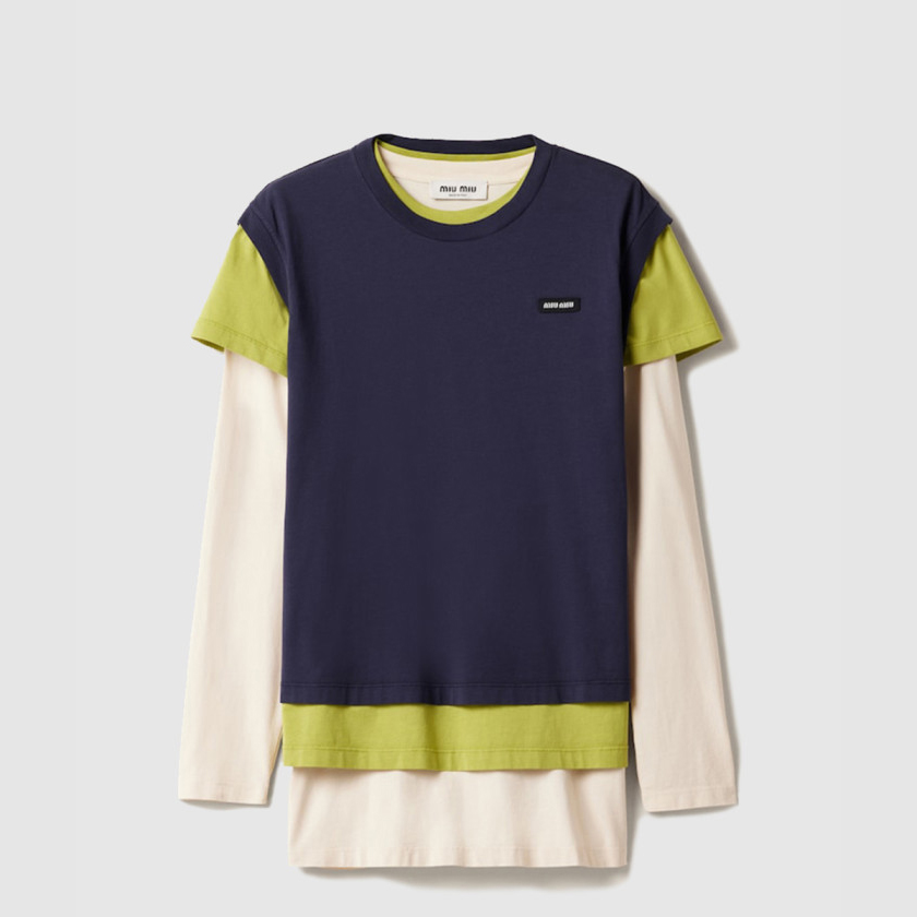 미우미우 저지 티셔츠 3종 세트 MJE15