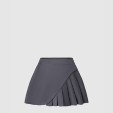 톰브라운 불규칙한 플리츠 스커트