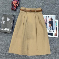 로에베 벨트 장식 스커트