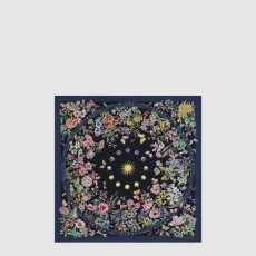디올 Astral Flowers 90 스퀘어 스카프 55FWC
