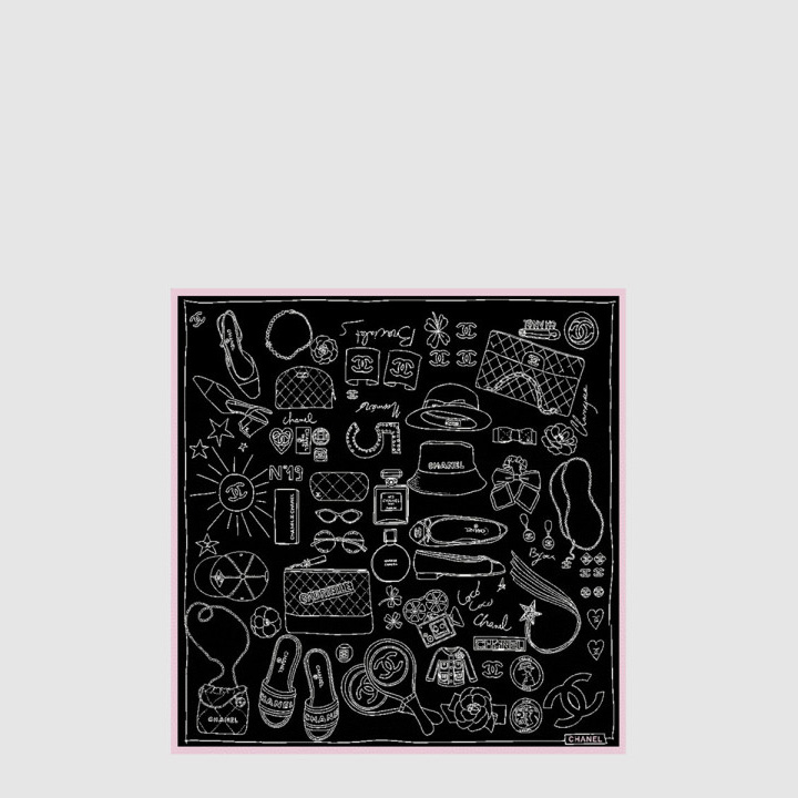 샤넬 스퀘어 스카프 AA9820