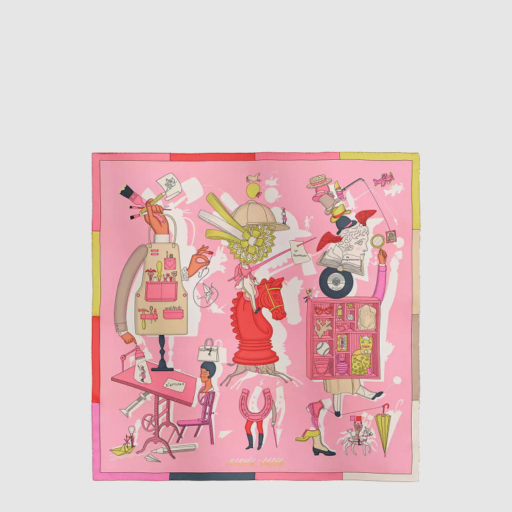 에르메스 Illusion Exquise 숄 140