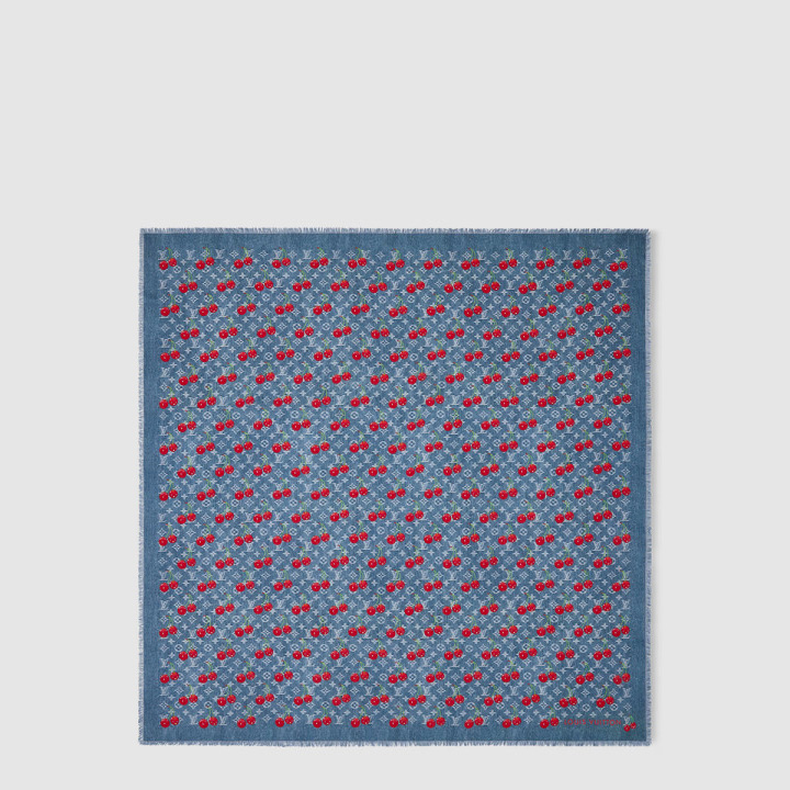 루이비통 LV x TM 데님 세리즈 숄 M96379