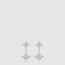 루이비통 컬러 블라썸 긴 귀걸이 Q96501