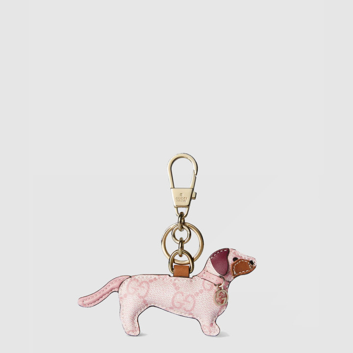 구찌 도그 쉐입 백 참 821812